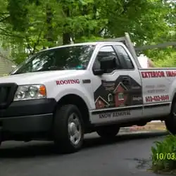 Exterior Images Painting team working professionally